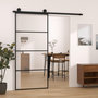 Voir la diapositive 1 : VIDAXL Porte coulissante avec kit de quincaillerie 90x205 cm Verre ESG