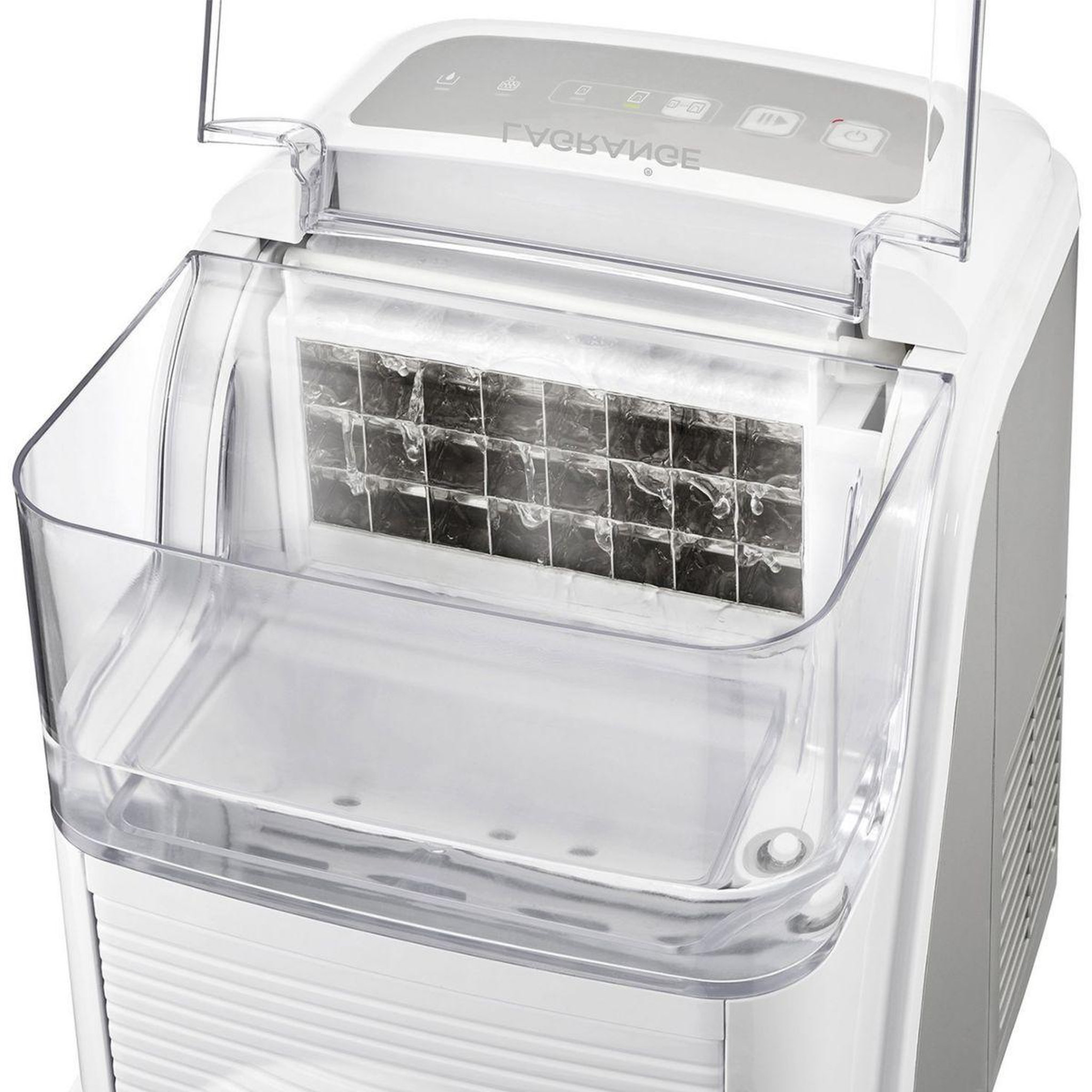 Voir la diapositive 5 : LAGRANGE Machine à glaçons Glacons transparence