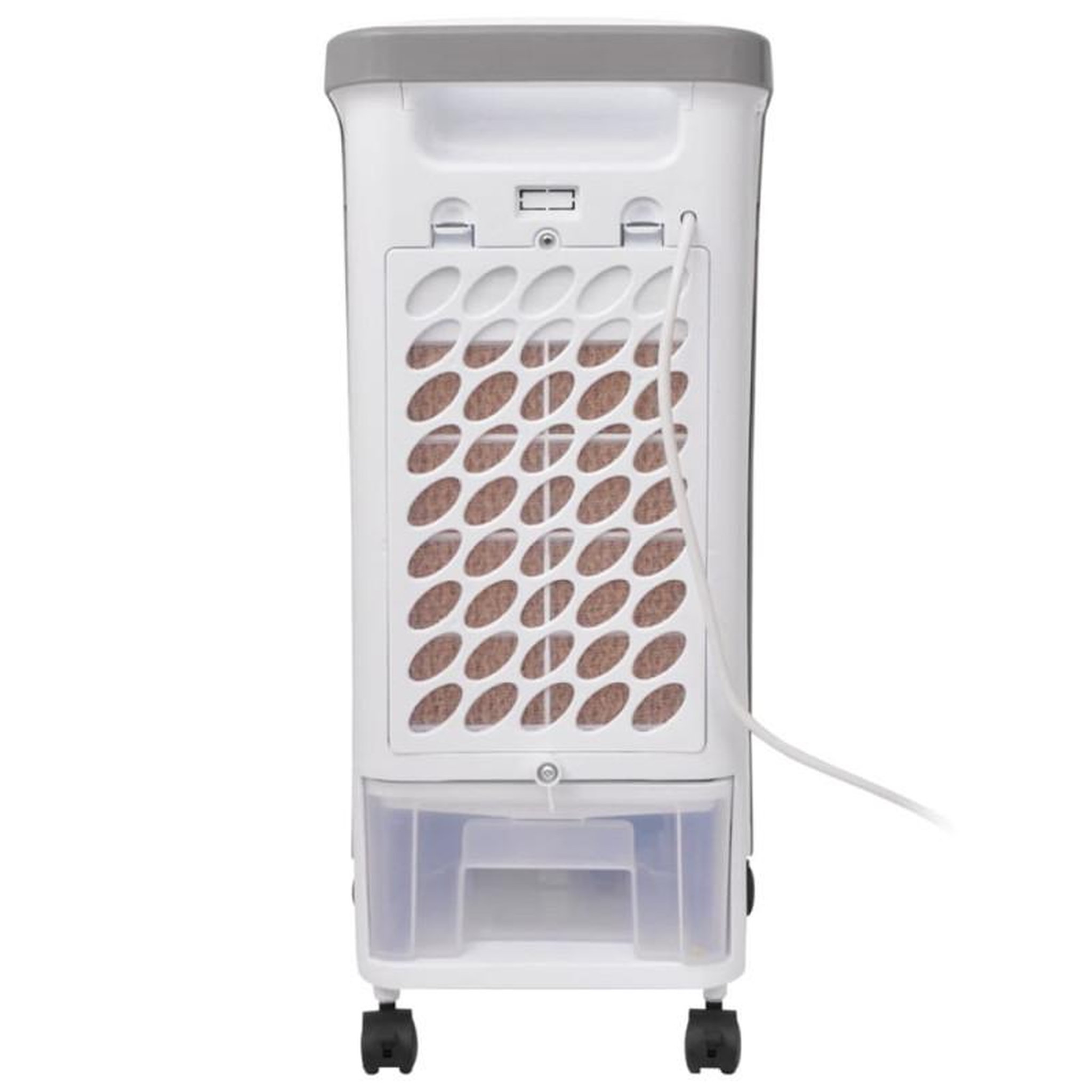 Voir la diapositive 4 : VIDAXL Refroidisseur d air portable 80 W 4 L 25x26x56 cm
