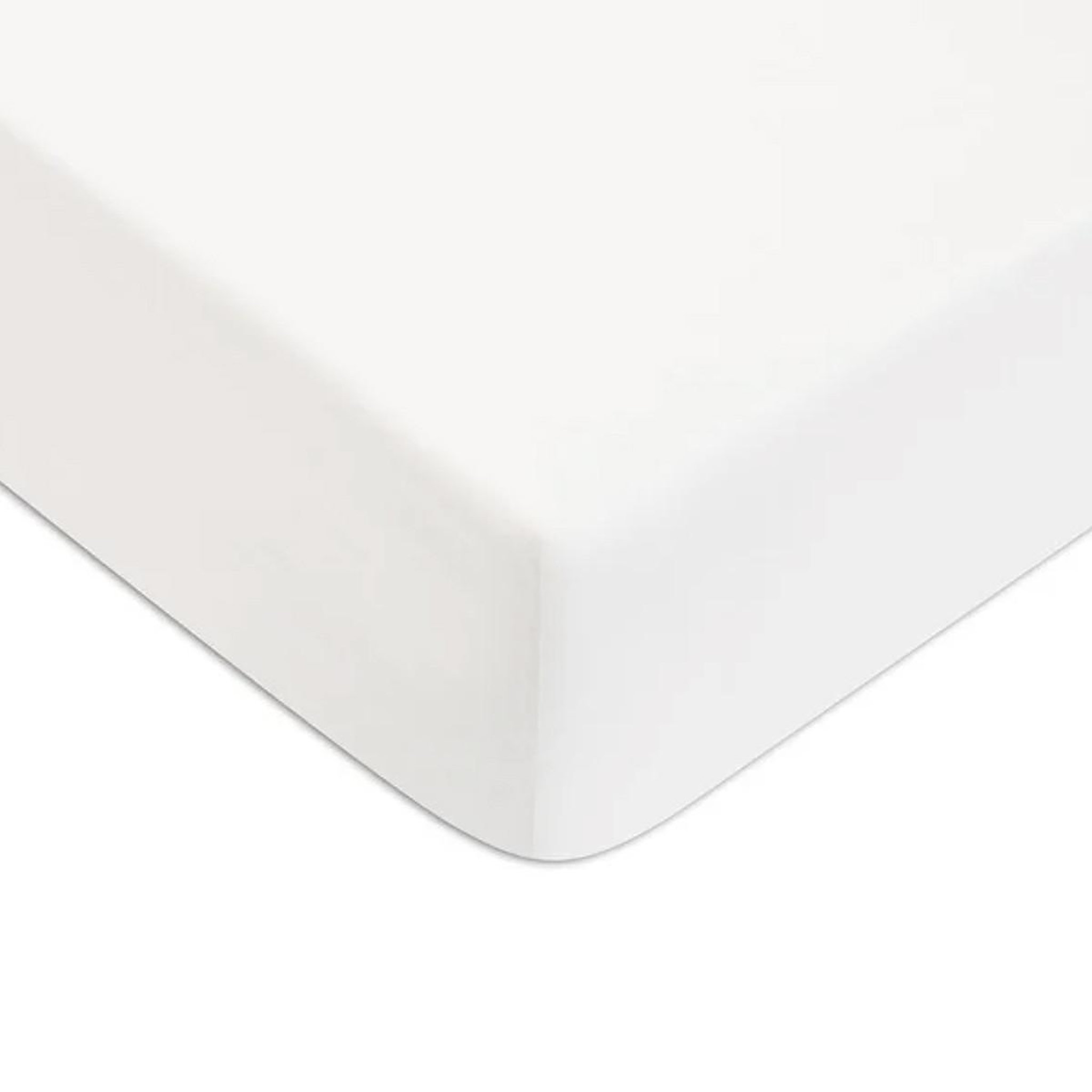 Voir la diapositive 1 : FUTURE HOME Drap housse en coton 57 fils uni bonnet 25cm