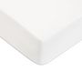 Voir la diapositive 1 : FUTURE HOME Drap housse en coton 57 fils uni bonnet 25cm