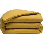 BATON ROUGE Housse de couette 100% lin lavé. Coloris disponibles : Jaune