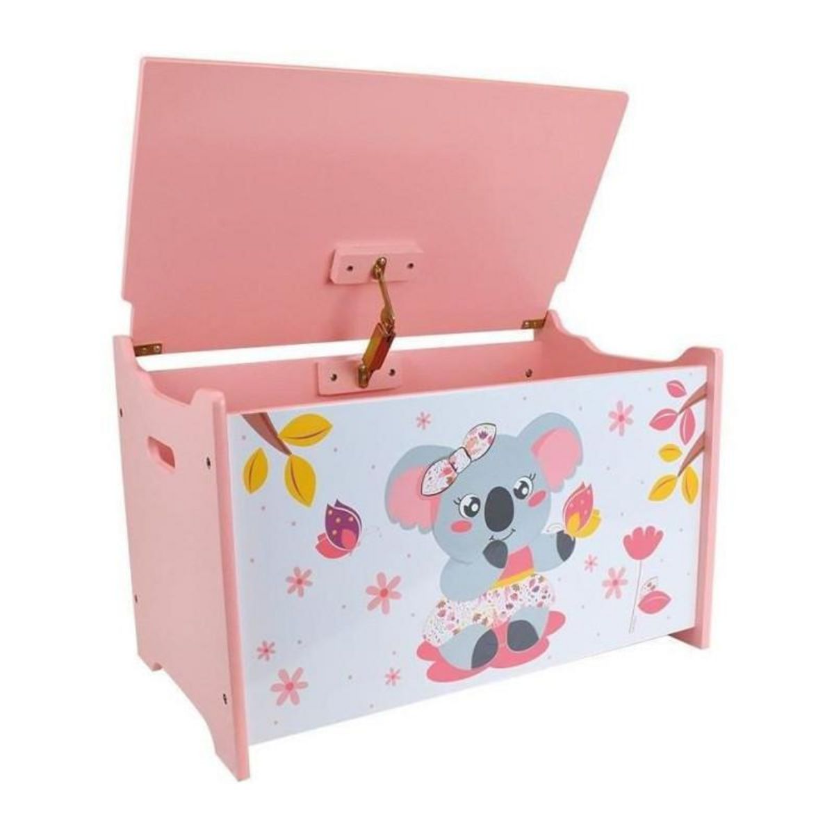 Fun House CALLY MIMI KOALA Coffre a jouets en bois +- 40 x 58 x 36 cm pour enfant