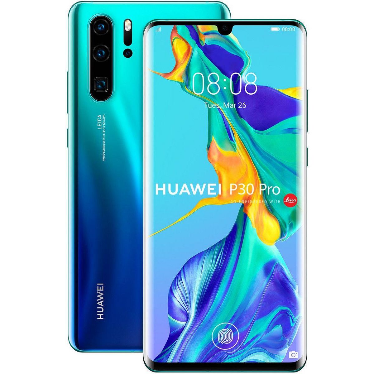 HUAWEI P30 Pro (Dual Sim) Reconditionné 128 Go - Grade A - Bleu Aurore