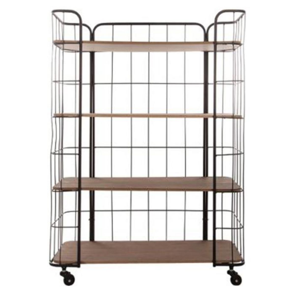 ATMOSPHERA Étagère à 4 Niveaux  Jordi  97cm Noir