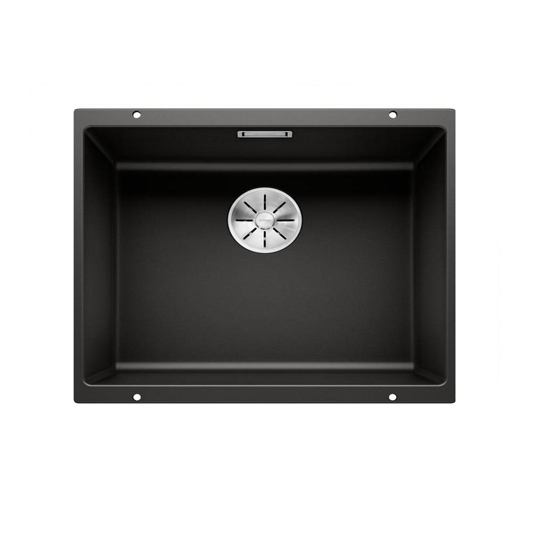 Voir la diapositive 3 : Blanco Pack évier noir + mitigeur inox brossé - 528440