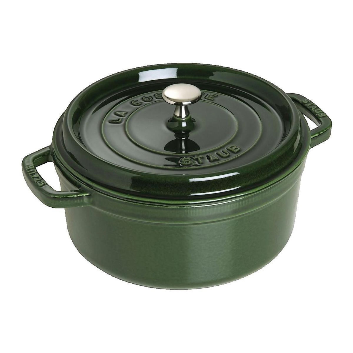 Staub Cocotte Staub en fonte émaillée colorée 24 cm