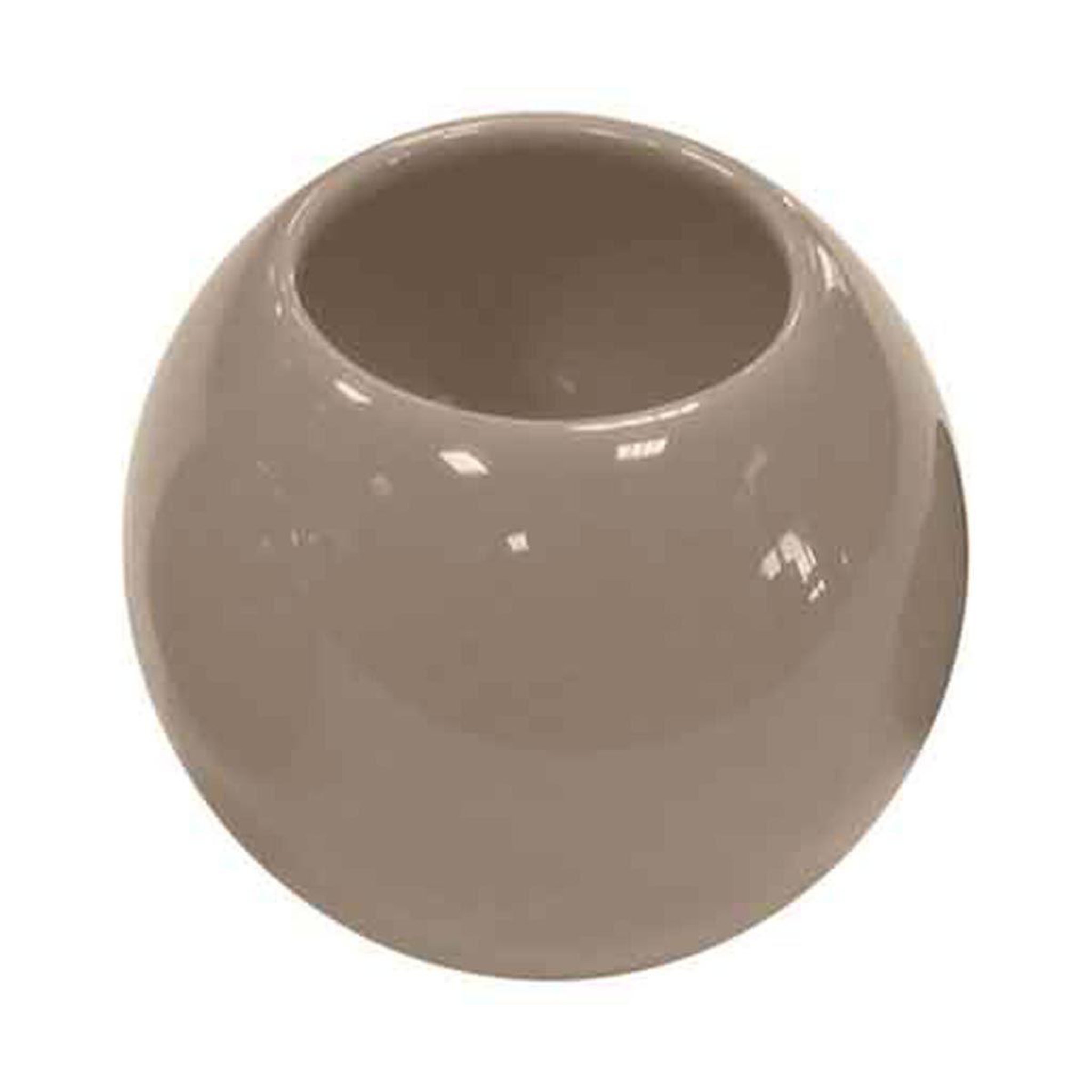 Douceur d'Intérieur Gobelet de salle de bain  bullea  9cm taupe