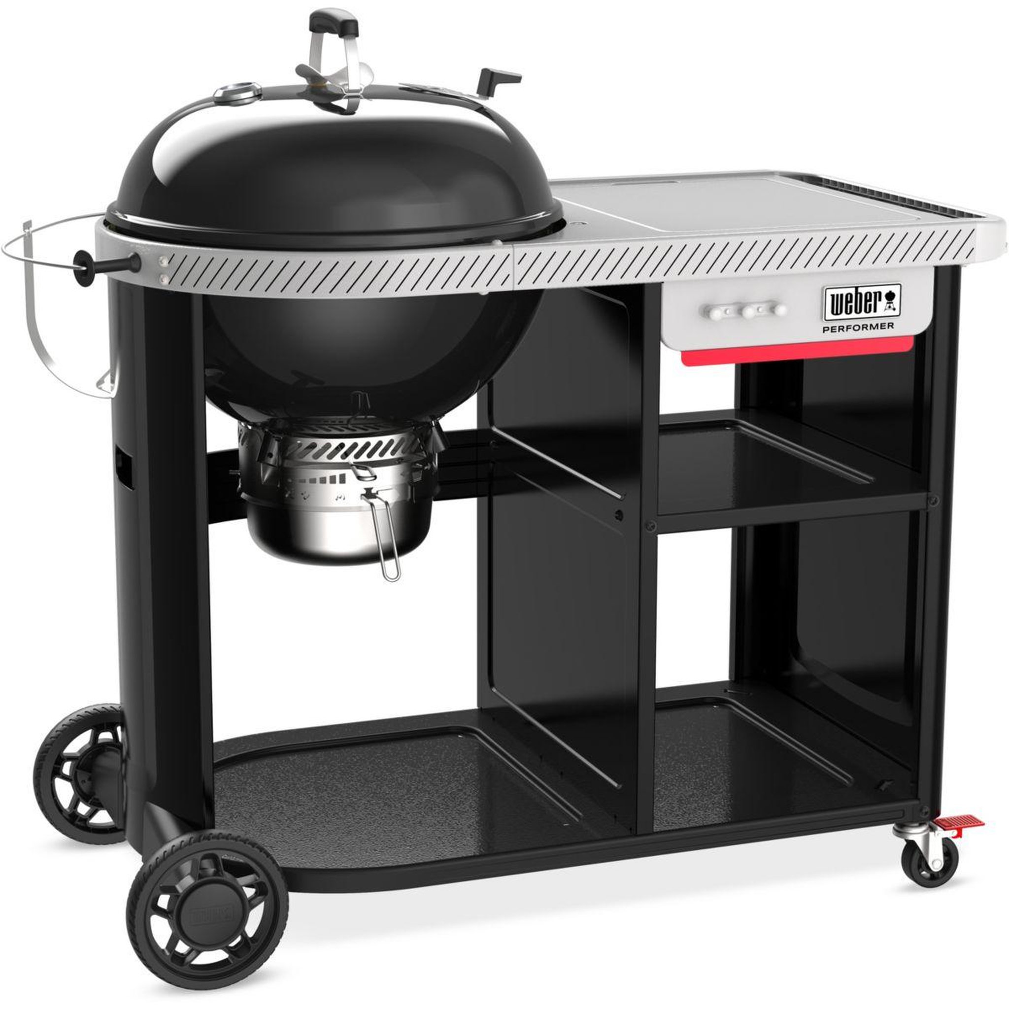 Voir la diapositive 2 : Weber Barbecue charbon charbon performer premium 57 cm