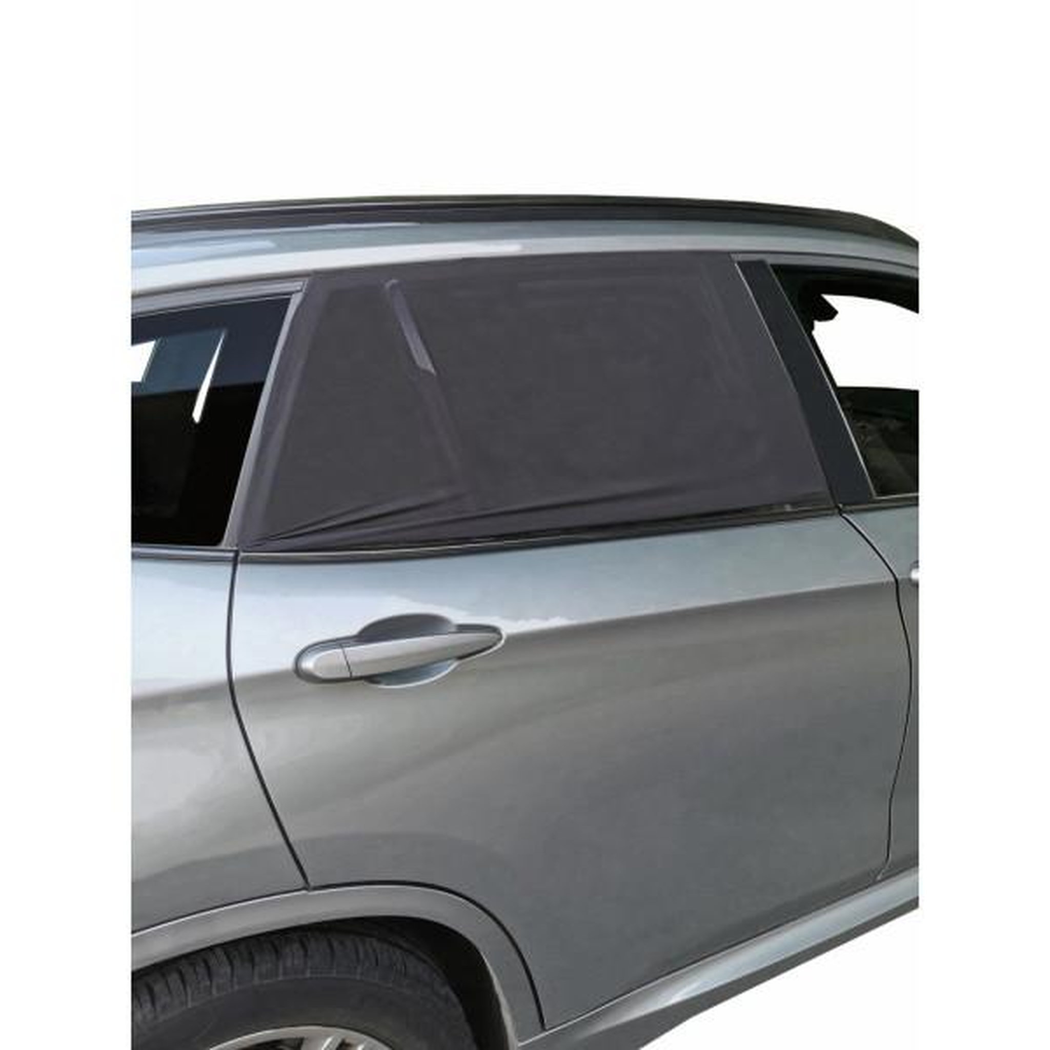 TINEO Pare soleil Voiture Bébé TINEO - 2 Housses Chaussettes - Ombrage 80% - Protection Chaleur - UV - Universelle - 50x80cm-80x110c