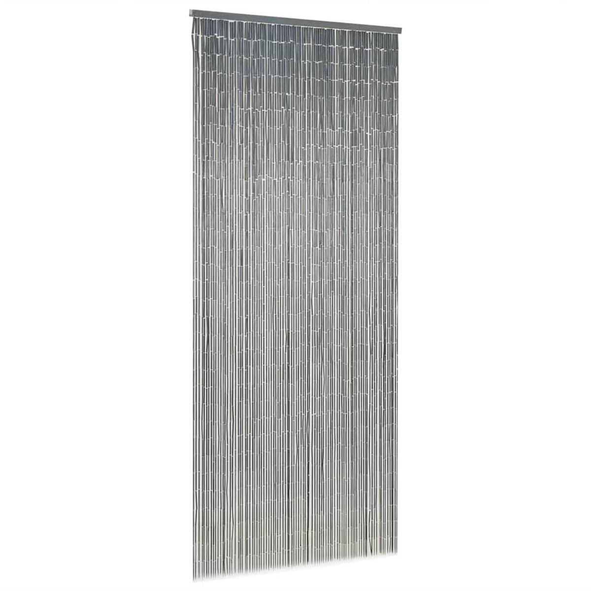 VIDAXL Rideau de porte contre insectes Bambou 90 x 200 cm