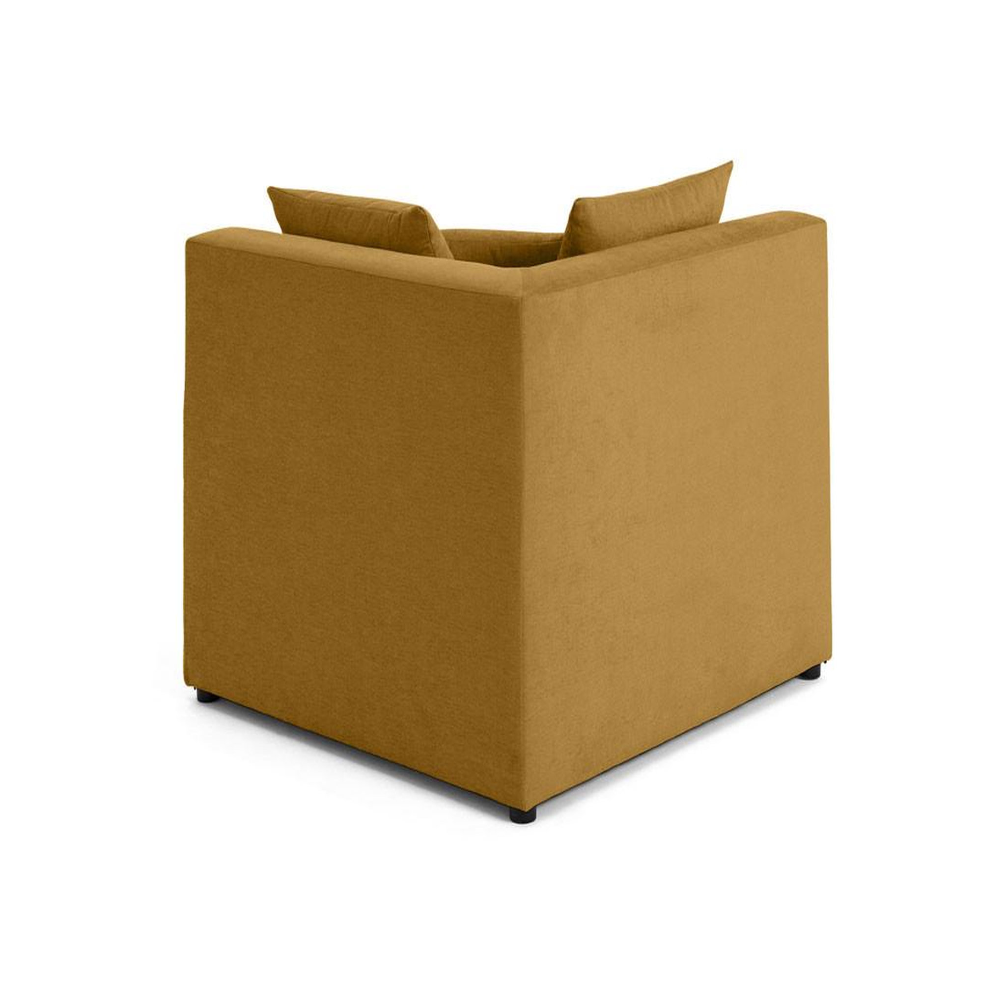 Voir la diapositive 4 : BEST MOBILIER Amalfi - module d'angle réversible - en tissu