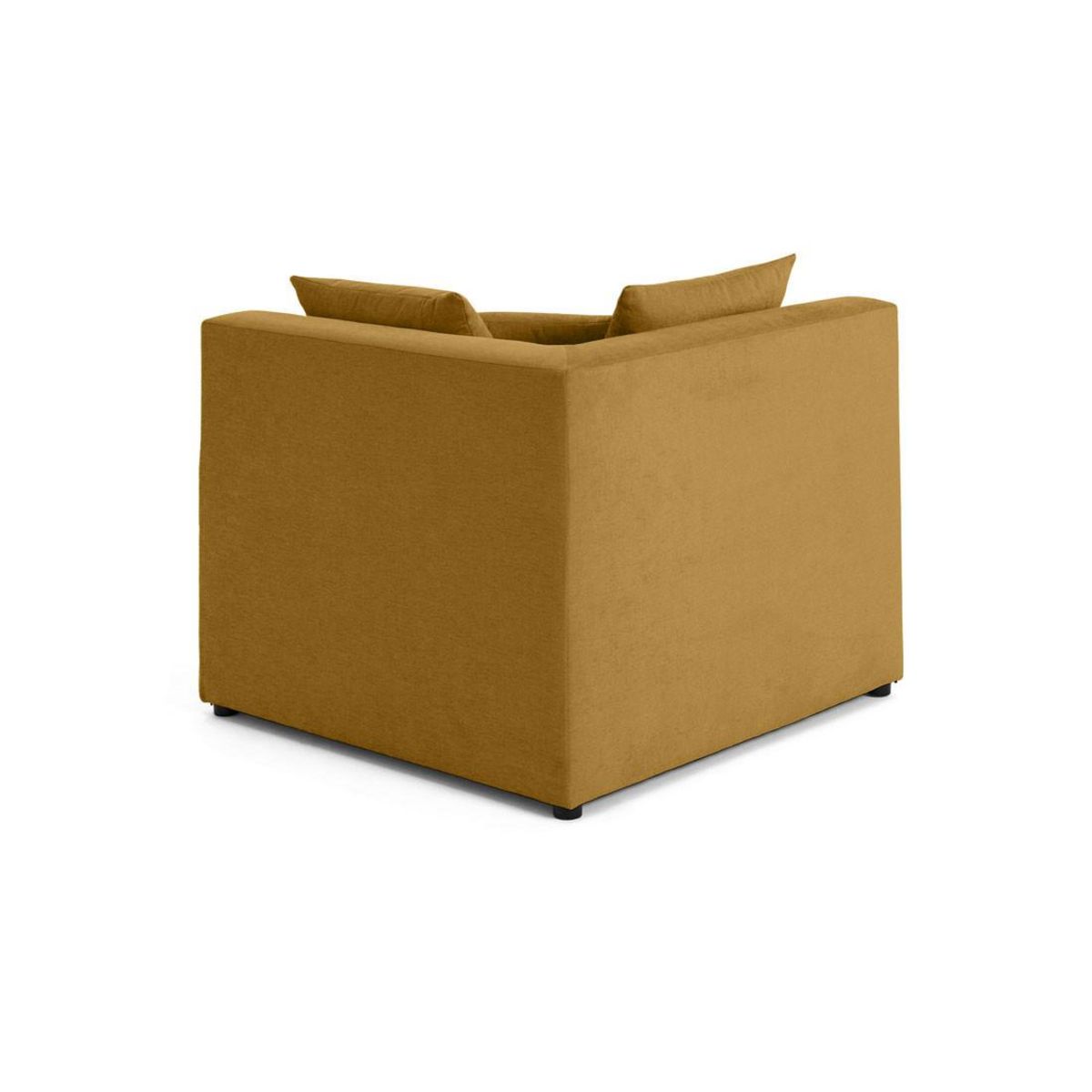 LISA DESIGN Amalfi - module d'angle réversible - en tissu