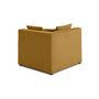 Voir la diapositive 4 : LISA DESIGN Amalfi - module d'angle réversible - en tissu