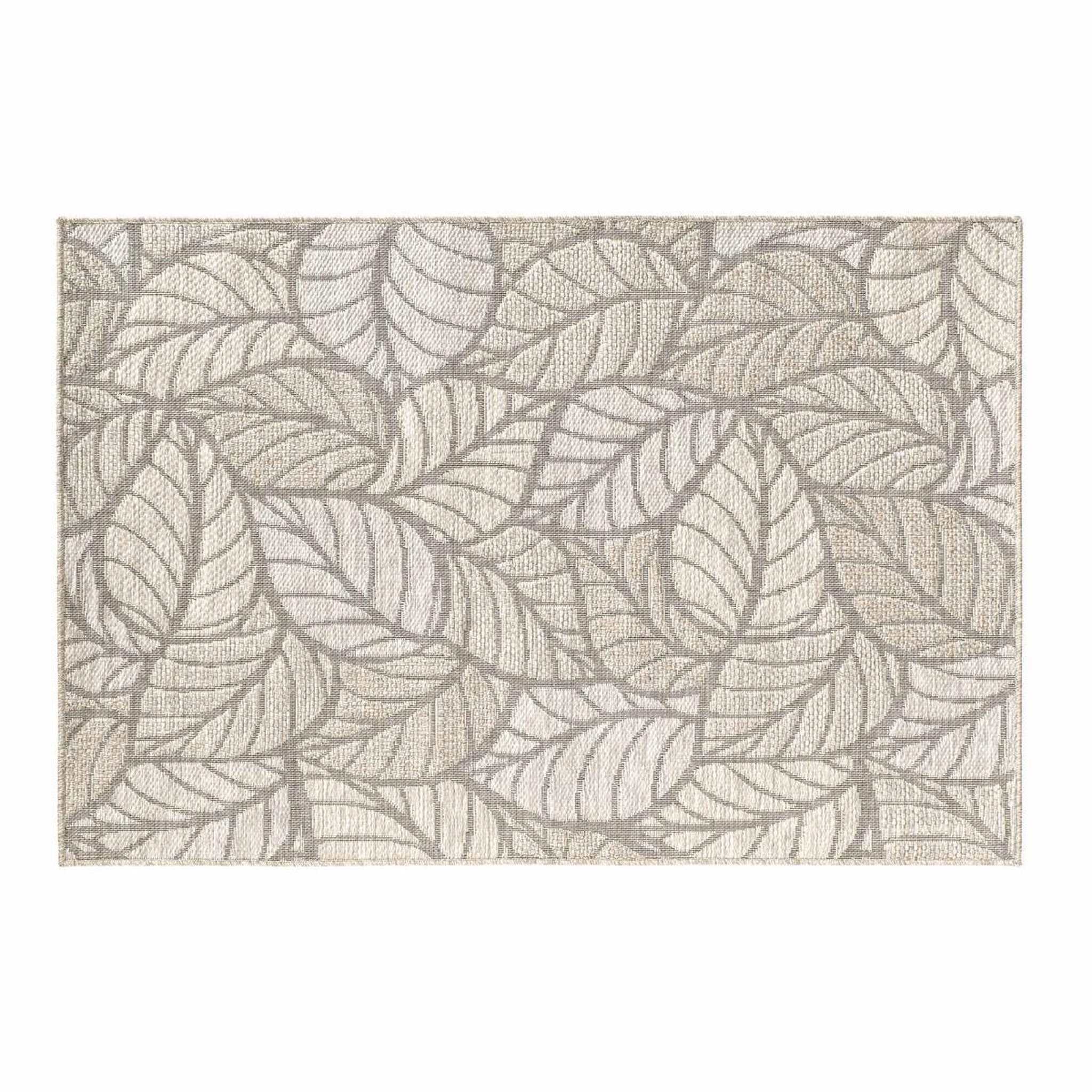 Douceur d'Intérieur Tapis déco tissé  vitalis  120x170cm naturel
