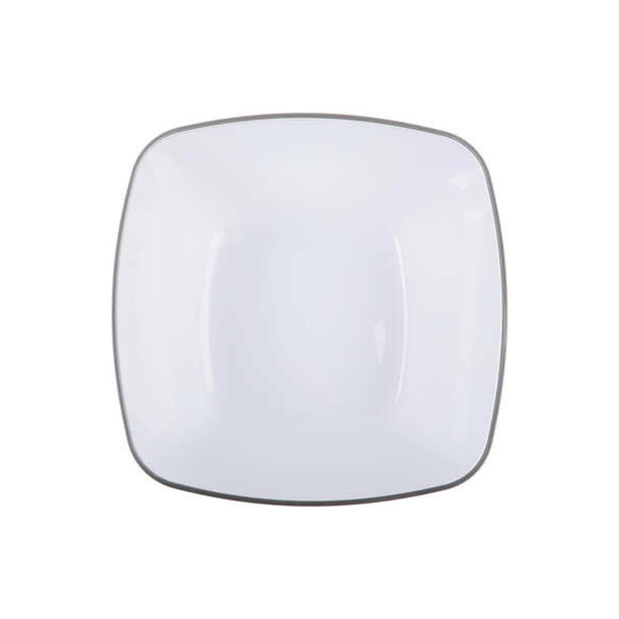 Voir la diapositive 2 : FIVE Saladier carré réutilisable  square  24cm gris charbon