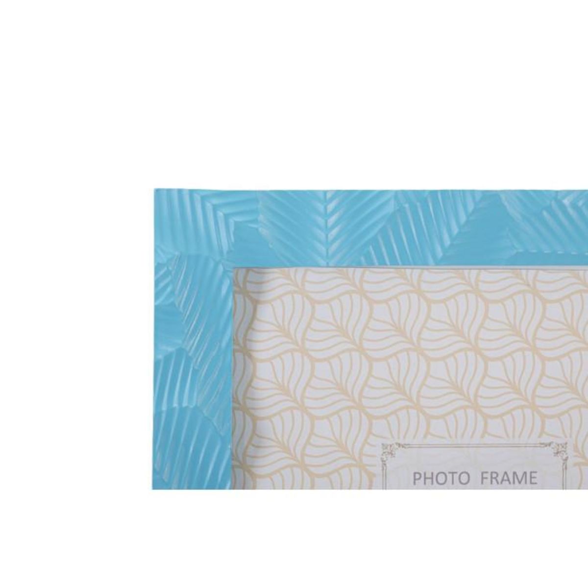 Paris Prix Cadre Photo Déco en Résine  Light  20x25cm Bleu Clair