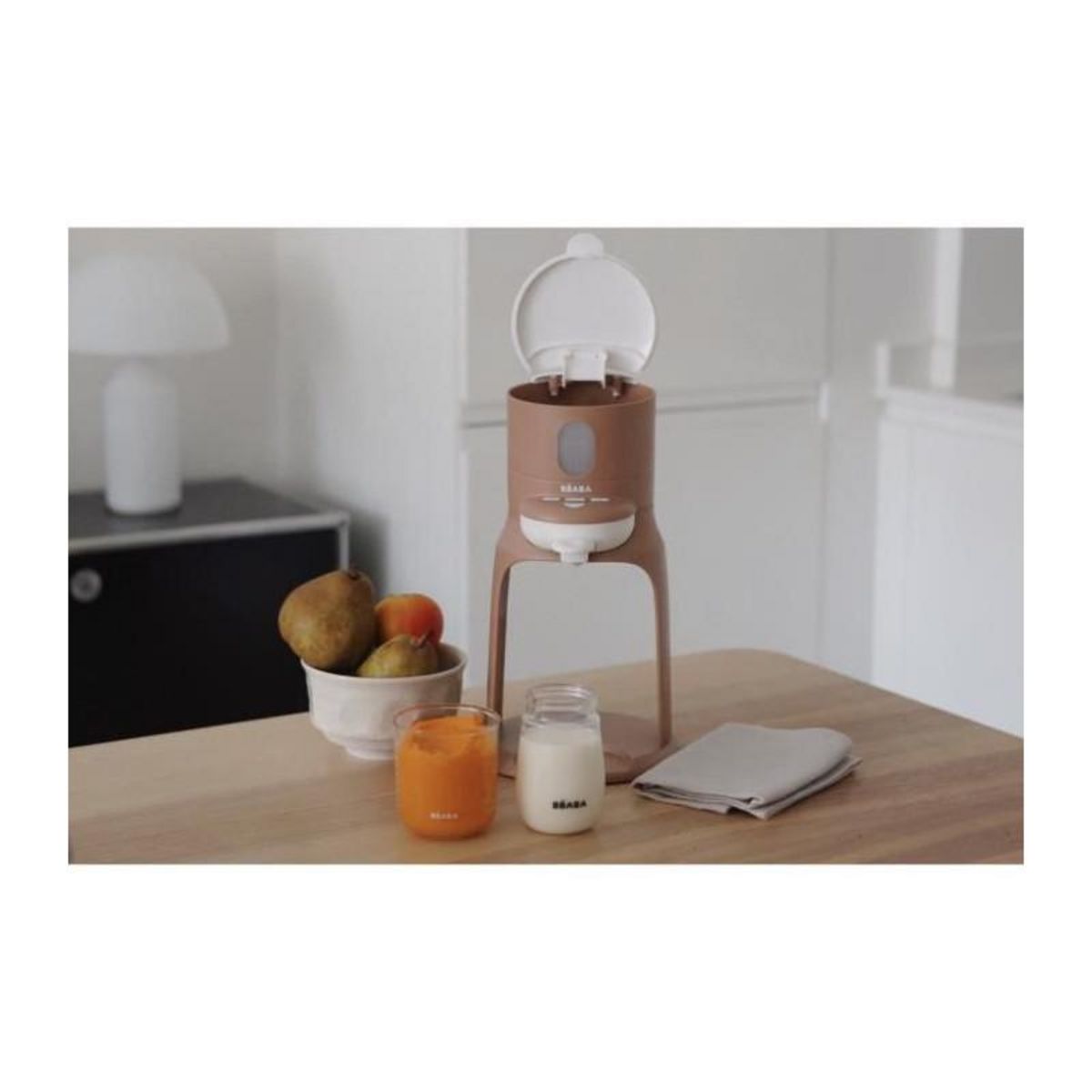 BEABA BEABA EXCLUSIVITE, Bib expresso, Préparateur-chauffe biberon/petits pots, Pralin