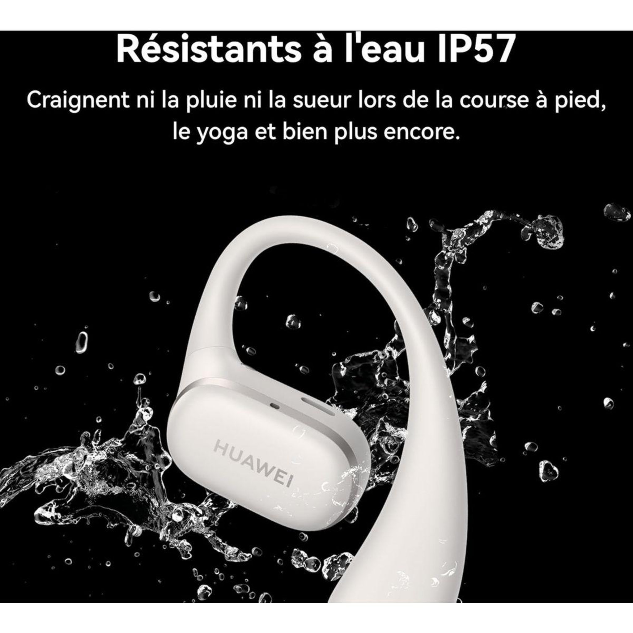 Voir la diapositive 3 : HUAWEI Ecouteurs freearc gris