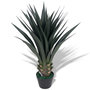 Voir la diapositive 2 : VIDAXL Plante artificielle avec pot Yucca 85 cm Vert