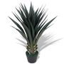 Voir la diapositive 2 : VIDAXL Plante artificielle avec pot Yucca 85 cm Vert