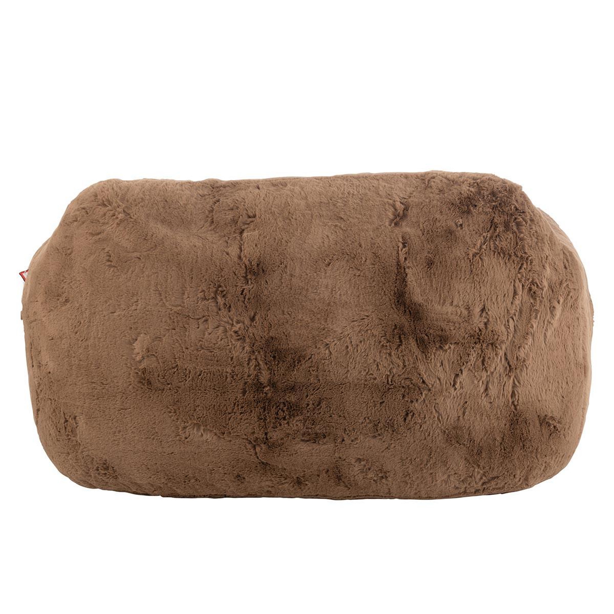 Voir la diapositive 4 : J-LINE Canapé droit 2 places  cutie  152cm taupe