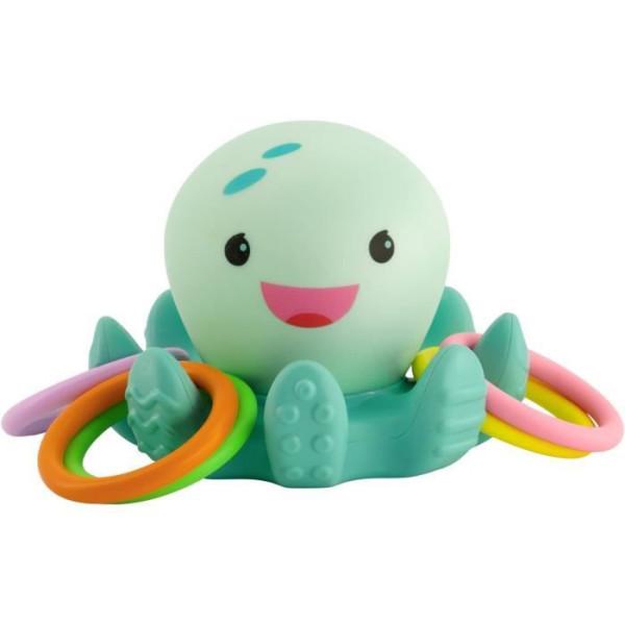 INFANTINO Jouet de bain - INFANTINO - Pieuvre Lumineuse de bain avec anneaux