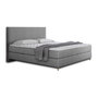 Voir la diapositive 3 : BEST MOBILIER Rafaela - lit boxspring - 180x200 - coffres et surmatelas inclus - en velours