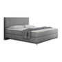Voir la diapositive 3 : BEST MOBILIER Rafaela - lit boxspring - 180x200 - coffres et surmatelas inclus - en velours