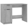 Voir la diapositive 2 : VIDAXL Bureau Sonoma gris 100x50x75 cm Bois d'ingenierie