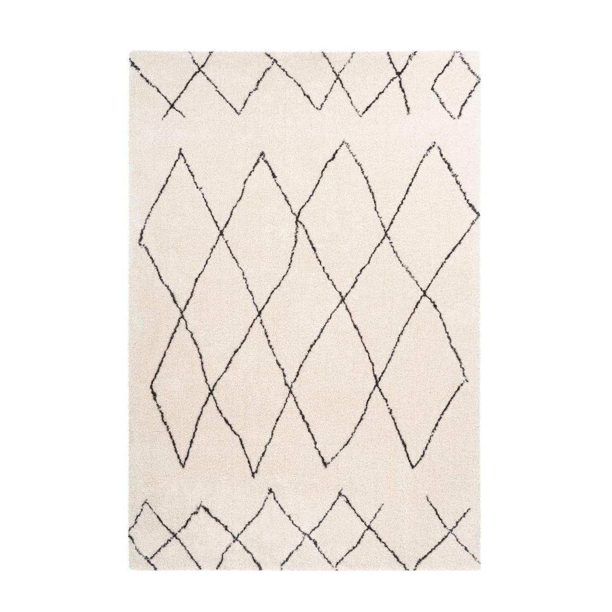 Paris Prix Tapis Motif Géométrique  Orlando  Ivoire