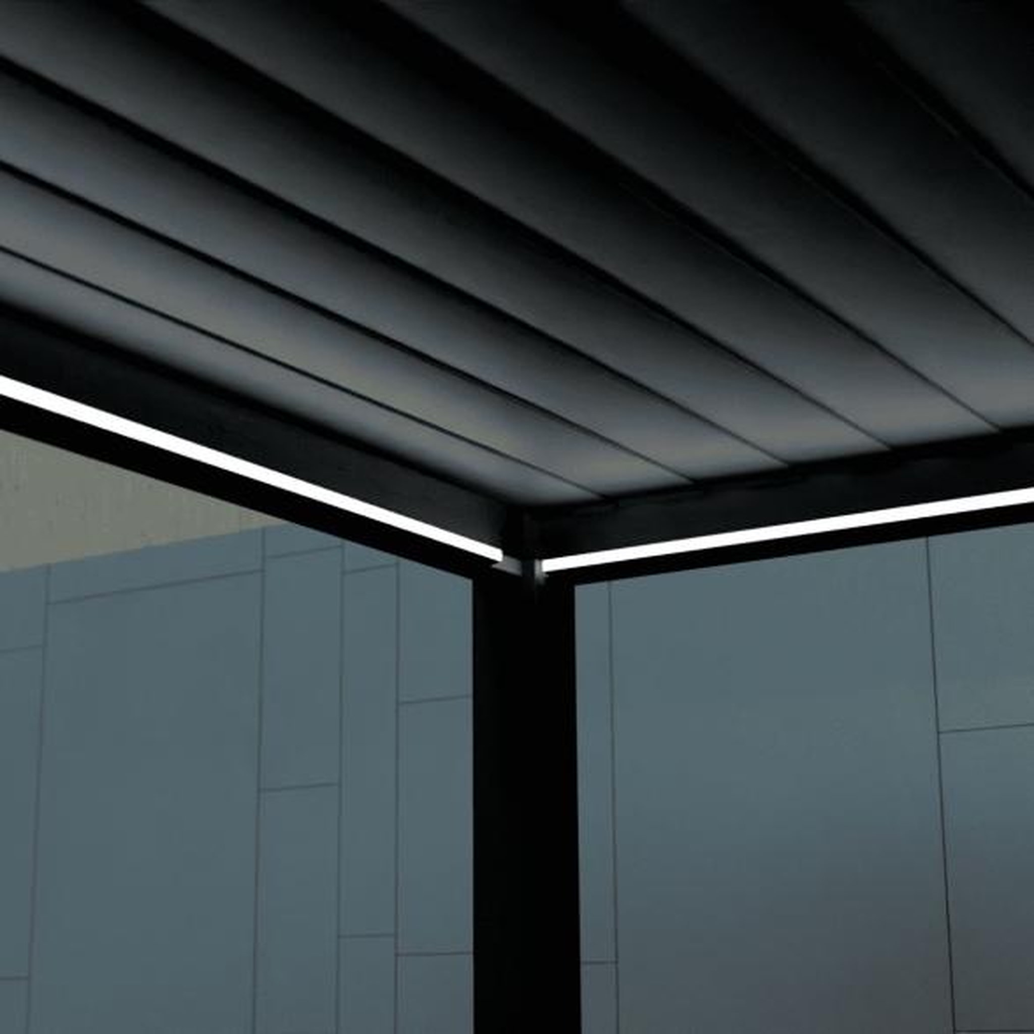 Chalet & jardin Kit éclairage LED - Pergola Ombréa - 3x6M