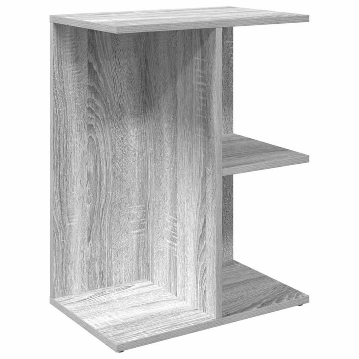 VIDAXL Tables de chevet 2 pcs sonoma gris bois d'ingenierie