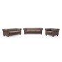 Voir la diapositive 5 : Paris Prix Canapé 2 Places  Chesterfield  158cm Marron Vintage