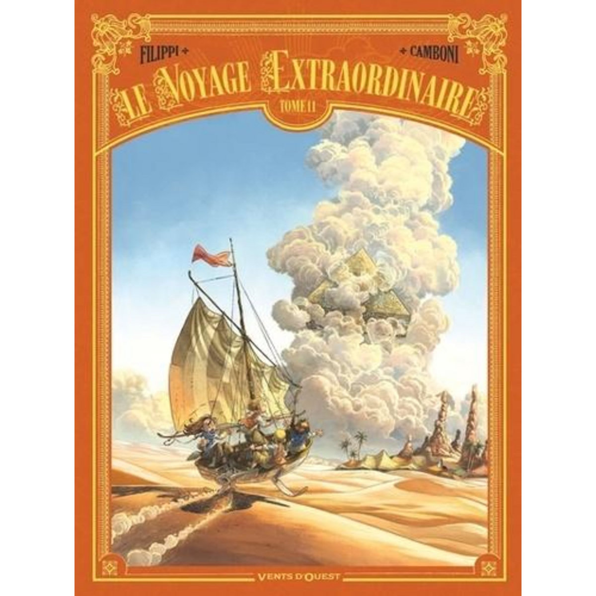 LE VOYAGE EXTRAORDINAIRE TOME 11 : CYCLE 4 - VOYAGE AU CENTRE DES TERRES. 2/3, Filippi Denis-Pierre