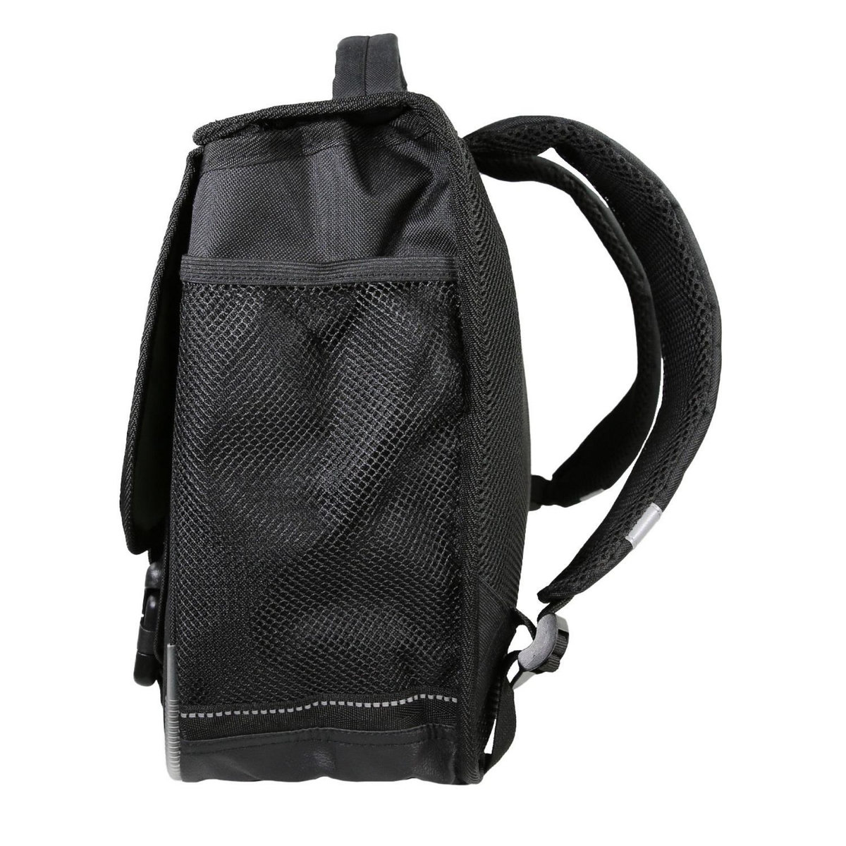 Bagtrotter Bagtrotter - Jurassic World - Cartable 38cm  -  Noir et Vert Kaki  - 2 Compartiments  - 1 Poche Sous Rabat - 1 Poche Bouteille - Bretelles Matelassés - Fond Renforcé - Dos Matelassé -  Rabat Réversible - 38x13x34cm - Matière Polyester - Cartable Scol