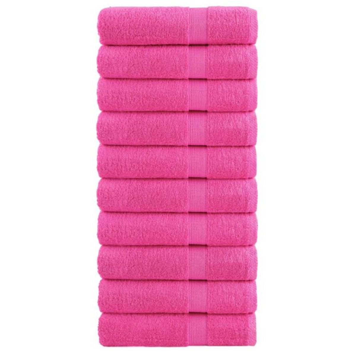 VIDAXL Serviettes de bain de qualité supérieure SOLUND 10 pcs 600g m²