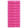 Voir la diapositive 1 : VIDAXL Serviettes de bain de qualité supérieure SOLUND 10 pcs 600g m²