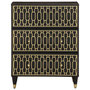 Voir la diapositive 3 : VIDAXL Armoire laterale 60x33x75 cm bois massif de manguier