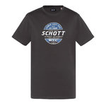 Schott T shirt  Homme Schott TSUSTOUR. Coloris disponibles : Noir
