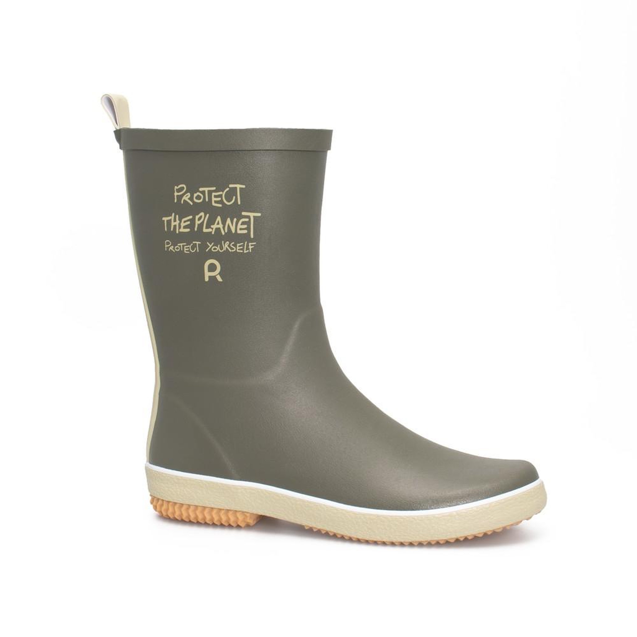 CENTRALE BRICO Demi botte PROTECT THE PLANET Femme - Coloris Kaki - 38