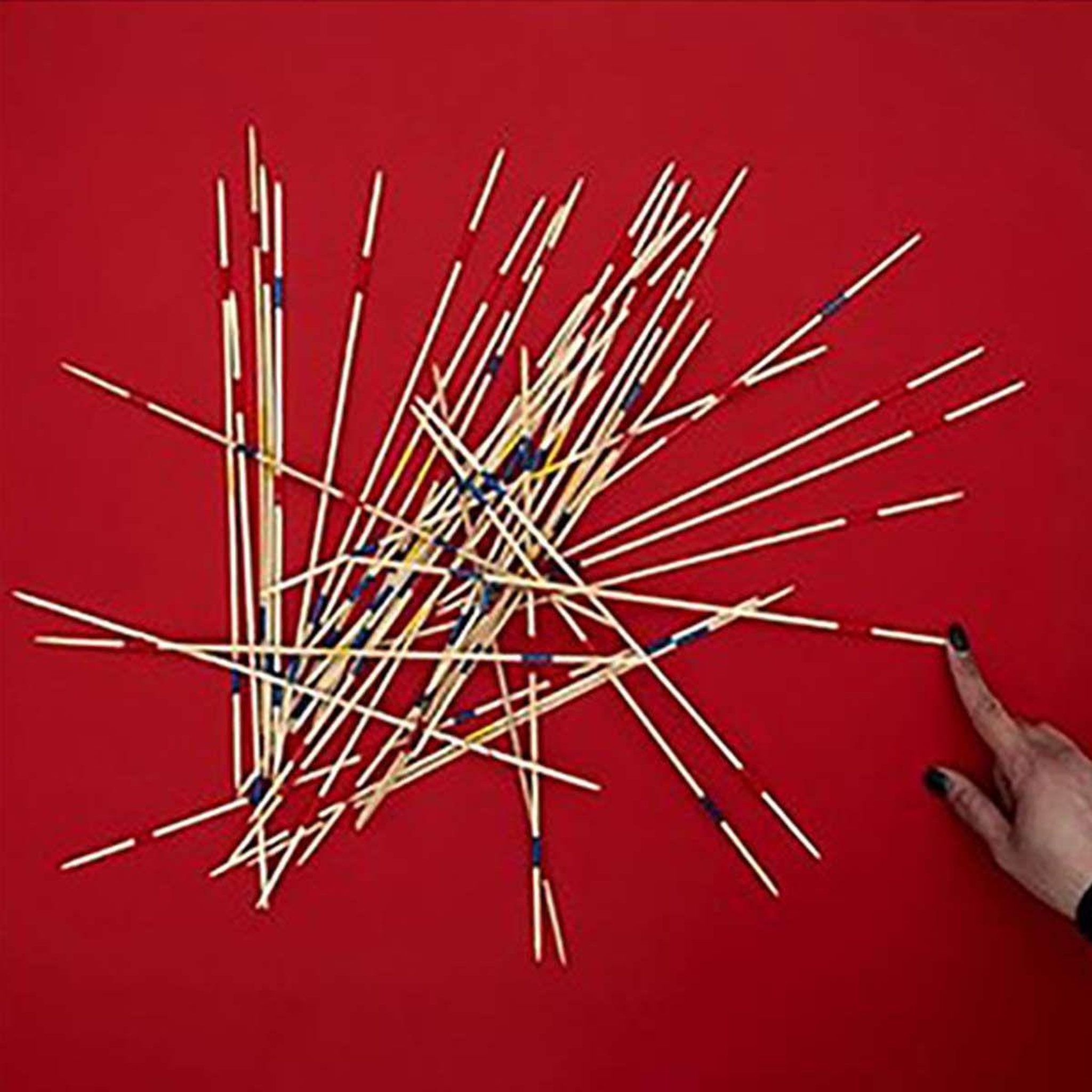Voir la diapositive 2 : MISTER GADGET Lot de 41 mini mikado  baguette  18cm naturel