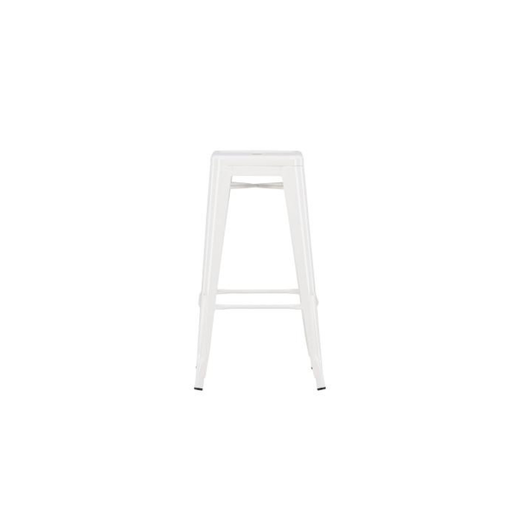 Voir la diapositive 2 : Paris Prix Tabouret de Bar en Métal  Tempe  76cm Beige