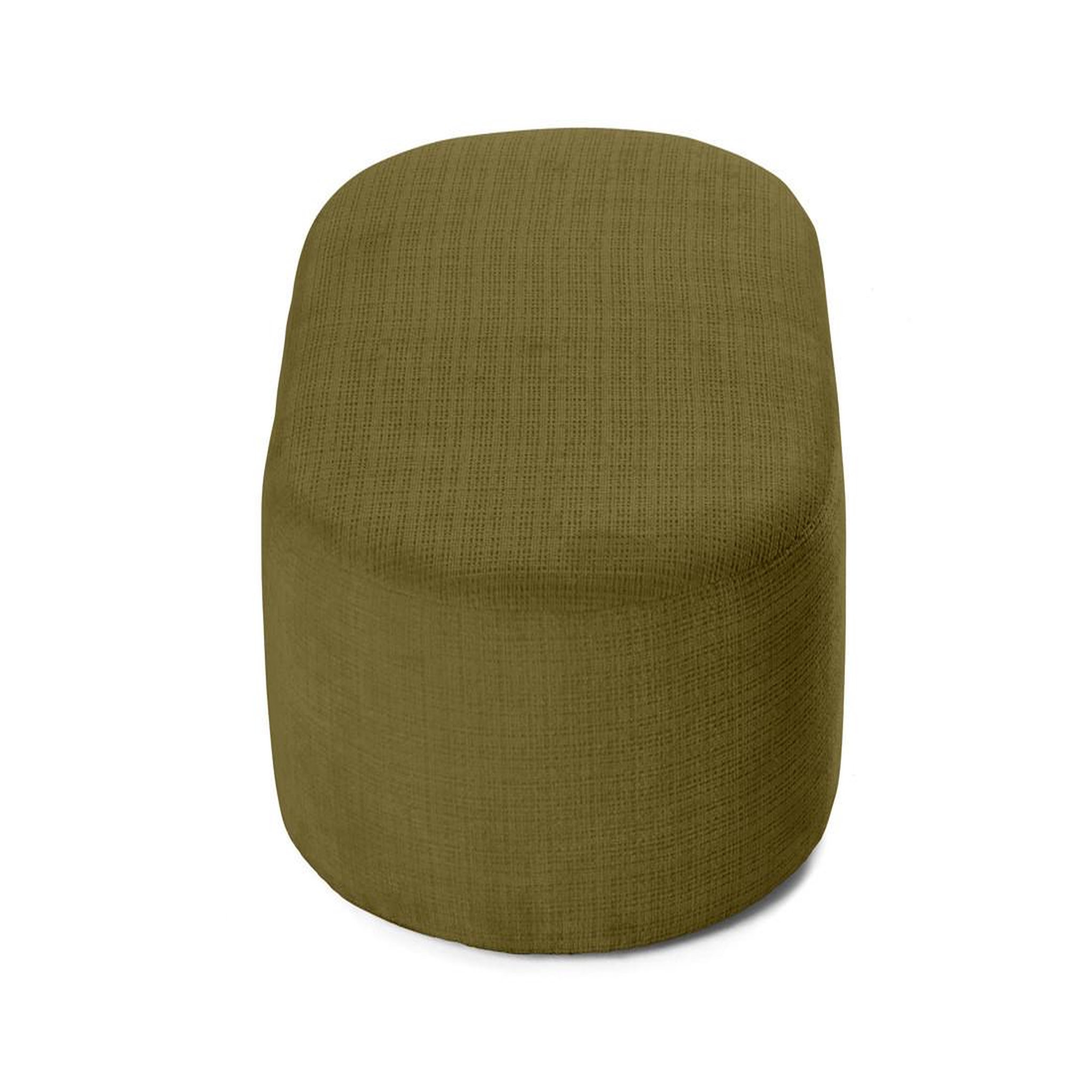 Voir la diapositive 4 : BEST MOBILIER Miro - pouf en velours texturé