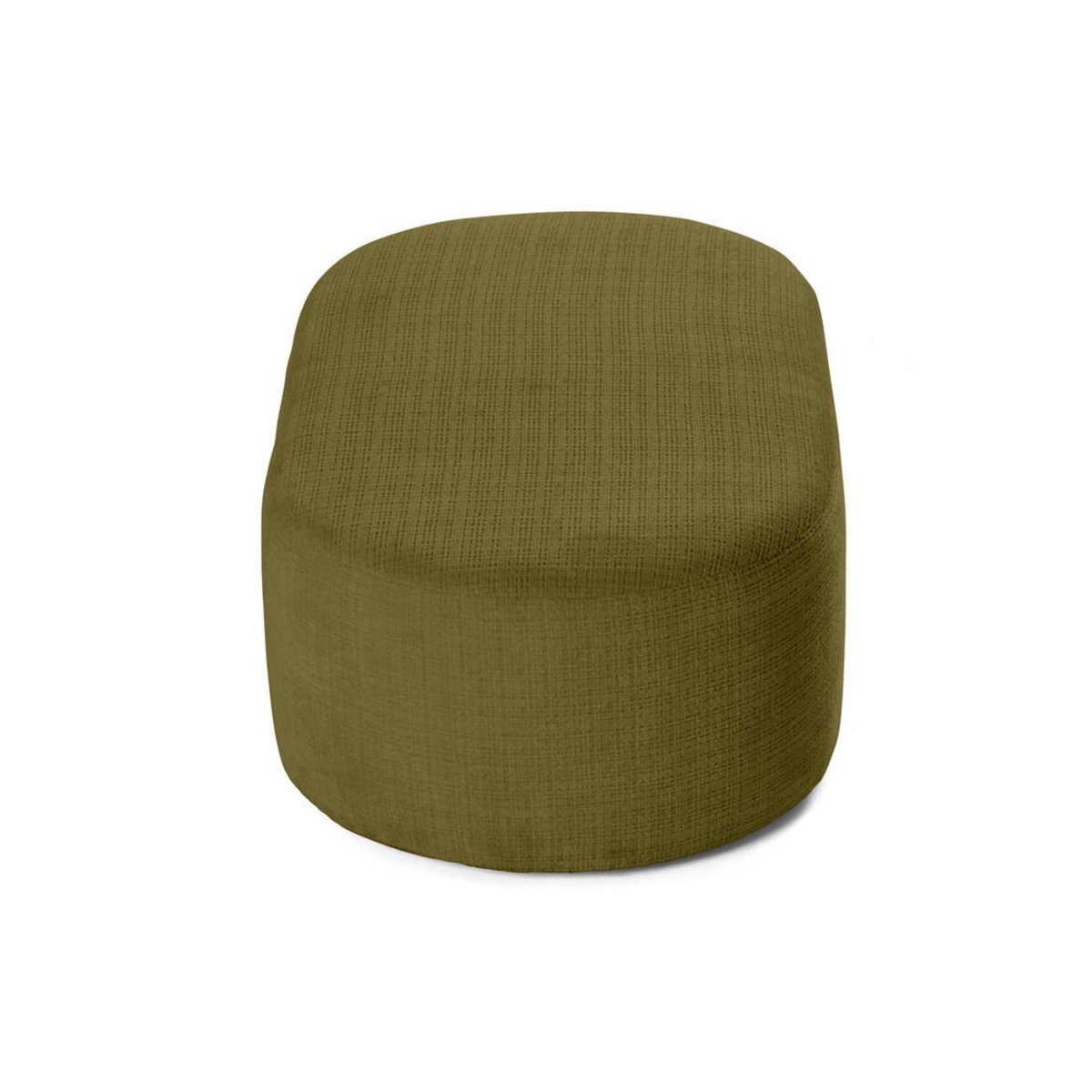 BEST MOBILIER Miro - pouf en velours texturé