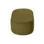 Voir la diapositive 4 : BEST MOBILIER Miro - pouf en velours texturé