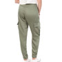 Voir la diapositive 2 : Lee Cooper Pantalon Fluide Kaki Femme Lee Cooper Okarta
