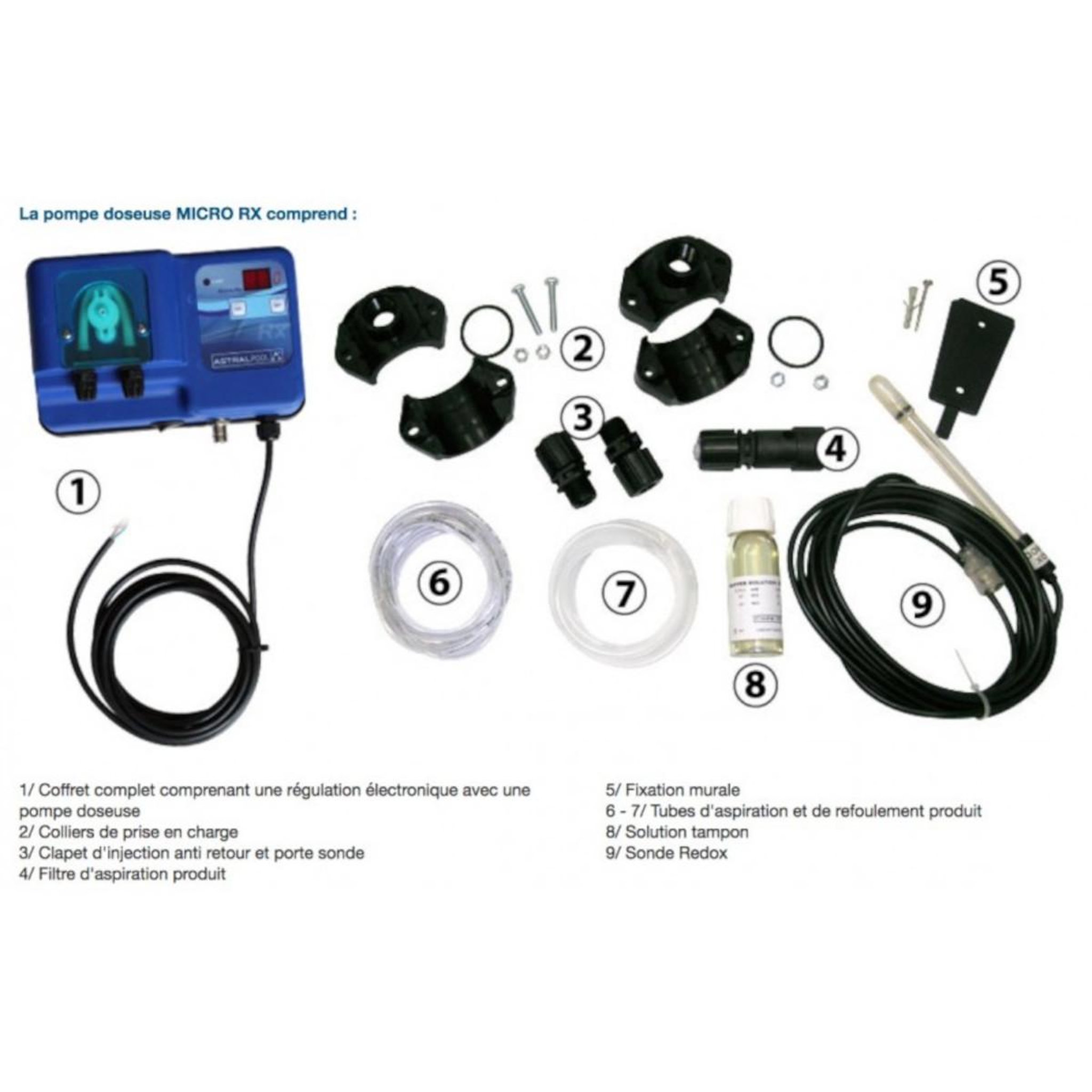 Voir la diapositive 3 : ASTRALPOOL Régulateur autonome de chlore 100 m3 - s09aa0116818