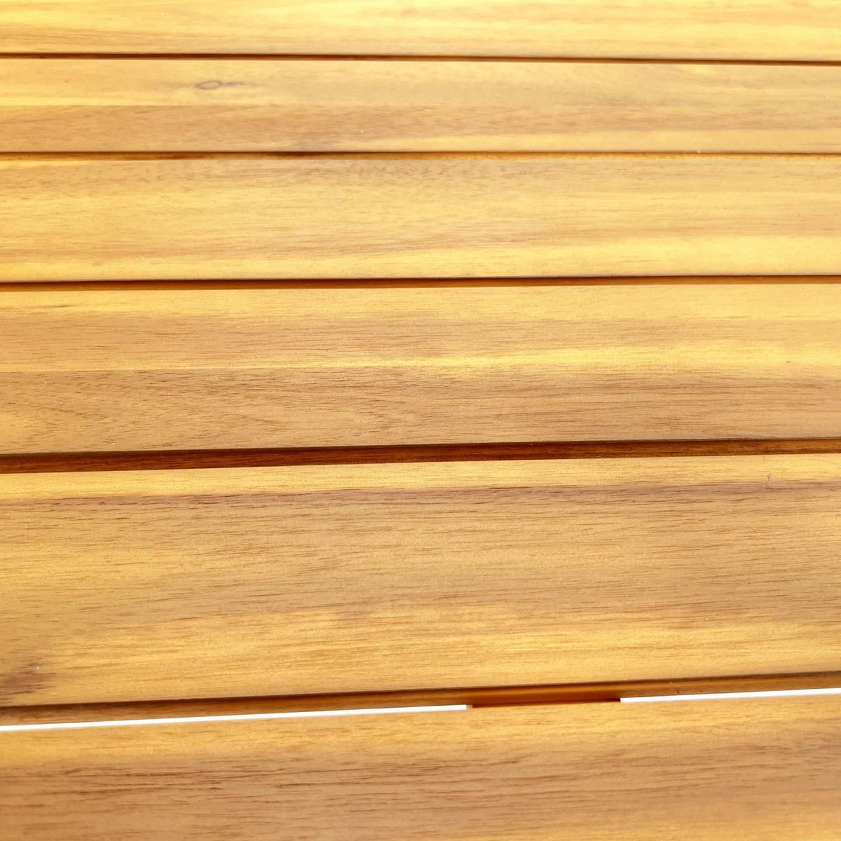 SWEEEK Banc 2 - 3 places en acacia du Vietnam. bois clair. intérieur / extérieur. 140cm