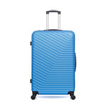 WAVE PARIS WAVE PARIS - Valise Grand Format LENA 75 cm 4 Roues. Coloris disponibles : Noir, Gris, Beige, Rose, Bleu, Vert
